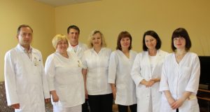 Rajono ligoninės reabilitologų komanda - gydytojas A.Valiulis