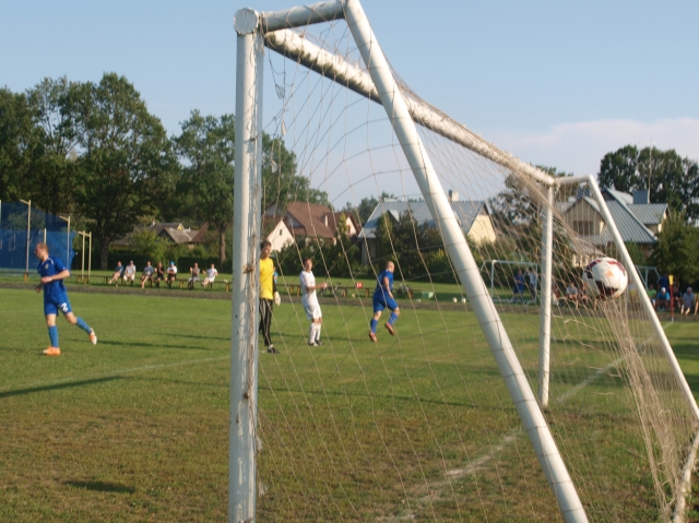 Antrasis rokiškėnų įvartis. L. Dūdaitės nuotr.