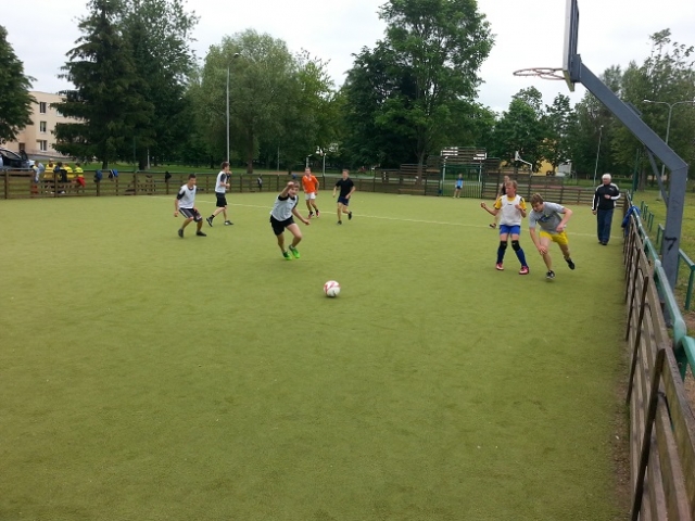 Futbolo turnyro akimirka. E. Gaigalo nuotr. Futbolo turnyro akimirka. E. Gaigalo nuotr.