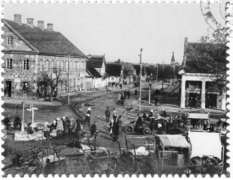 Kamajų (dabar Respublikos) ir Naujosios (dabar Vytauto) gatvių sankirta XX a. pradžioje. Iš Krašto muziejaus rinkinių.