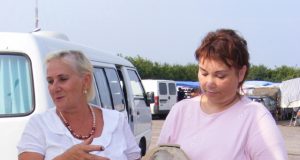 “Prekyba turguje – malonumas: su klientais pasidaliname patirtimi