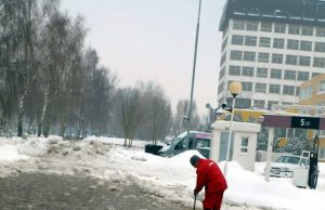 Užvakar „Lukoil Baltija“ degalinėje trūko vandentiekio trasa