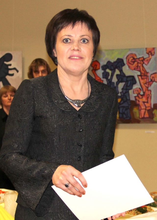 N.Lungienė džiaugiasi N.Lungienė džiaugiasi