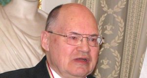 Rokiškio krašto garbės pilietis Petras Venantas Mačiekus.