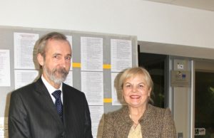 Elegantiškumu išsiskyrė komisijos narys Vytautas Sketeris ir jo žmona Eugenija Sketerienė.
