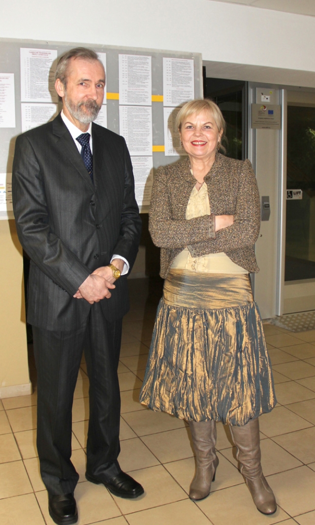 Elegantiškumu išsiskyrė komisijos narys Vytautas Sketeris ir jo žmona Eugenija Sketerienė.