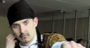 Pirmasis Baltijos jūros piratas? Saulius Malca - Džonio Depo antrininkas. N.Byčkovskio nuotr.