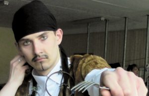 Pirmasis Baltijos jūros piratas? Saulius Malca - Džonio Depo antrininkas. N.Byčkovskio nuotr.