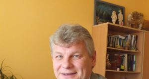 Rokiškio Juozo Tumo–Vaižganto gimnazijos direktorius Gediminas Matiekus. N.Byčkovskio nuotr.