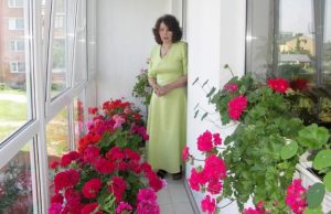Rokiškietė Zita Matuzonienė balkone įsirengė mini oranžeriją