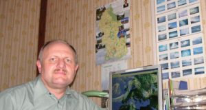 Biržų meteorologijos stoties vedėjas Bronius Medinis.