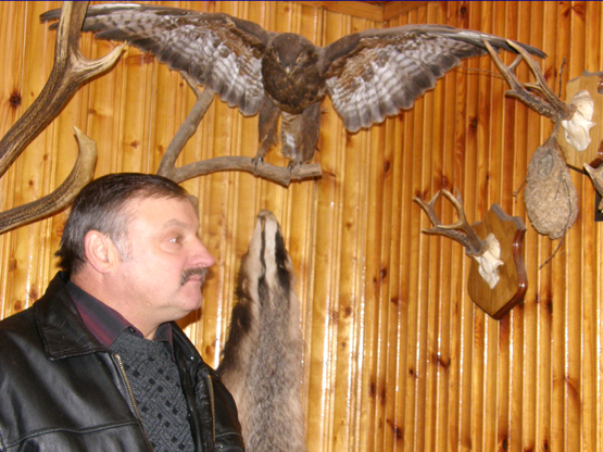 V.Klišio  namuose – įspūdinga trofėjų kolekcija.