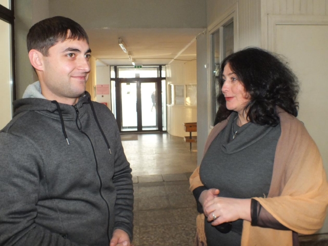 Birutė Bagdonienė ir Aleksandras Melnikovas