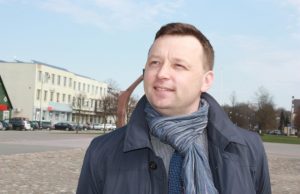 Mindaugas Strigockis: "Rokiškis labai gražus miestas ir mes jo tikrai nepagadinsime" A.Minkevičienės nuotr.