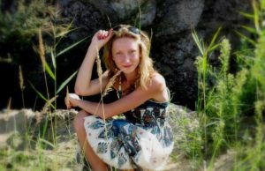 „Romuvos“ gimnazijos 3 klasės moksleivė Eglė Galvanauskaitė.