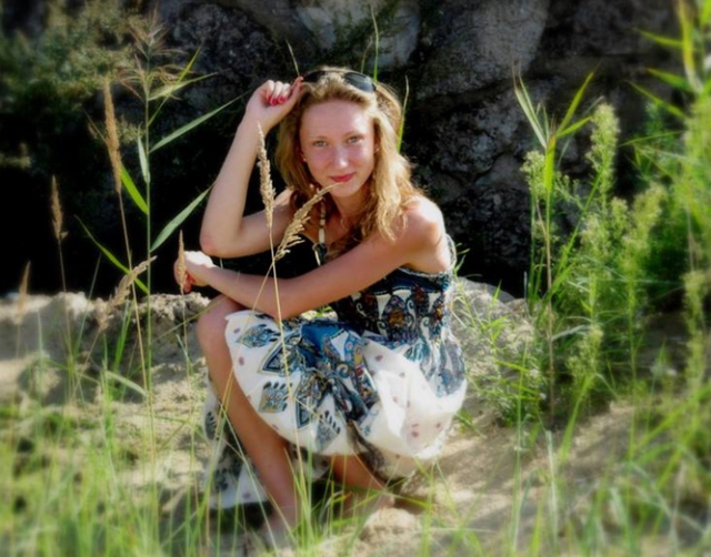 „Romuvos“ gimnazijos 3 klasės moksleivė Eglė Galvanauskaitė.