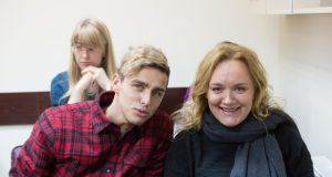 Iniciatyvinės grupės nariai Donatas Montvydas ir Rosita Čivilytė