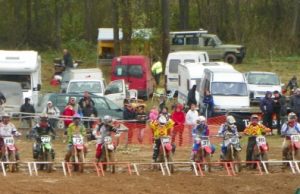 Motokroso varžybų akimirka. L.Dūdaitės nuotr.