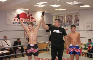 Daumantas Vygelis įveikė varžovą iš Rusijos ir iškovojo aukso medalį.  G.Jasinevičiaus nuotr.