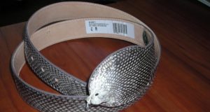 Per sieną bandyta pravežti diržą