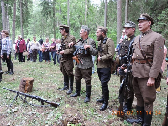 Obelių šilo mūšio teatralizuota inscenizacija. S. Meliūno nuotr.