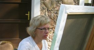 Rasai Čypaitei patinka tapyti iš natūros