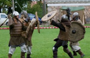 "Varingio" klubo kovos. Krašto muziejaus archyvo nuotr.