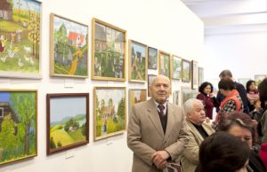 Vilniuje – premijos ir prizai dailininkams primityvistams A.Spundzevičius. Liudo Masio nuotr.