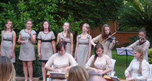 R.Lymano muzikos mokyklos instrumentinis ansamblis Italijos sostinėje surengė du koncertus.