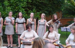 R.Lymano muzikos mokyklos instrumentinis ansamblis Italijos sostinėje surengė du koncertus.