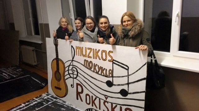 Muzikantai prisidėjo prie akcijos 