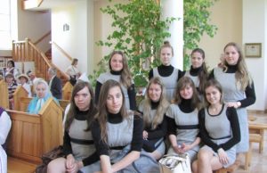 Klausytojai puikiai įvertino Rudolfo Lymano muzikos mokyklos ansamblio pasirodymą. R.Kazlauskienės nuotr.