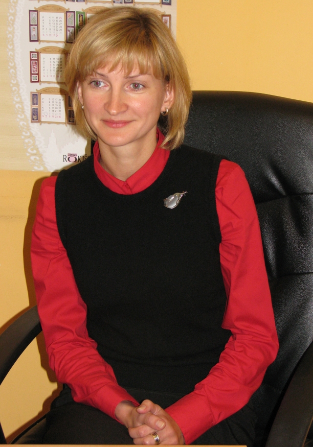 Panevėžio kolegijos Rokiškio filialo vadovė Vita MYKOLAITIENĖ.