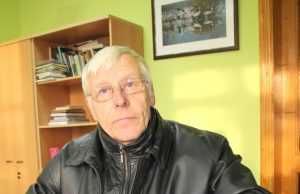 Raikėnų kaimo gyventojas N.Mikšys įsitikinęs: seniūnijos gyventojai verti geresnio seniūno nei R.Varanius. D.Zibolienės nuotr.