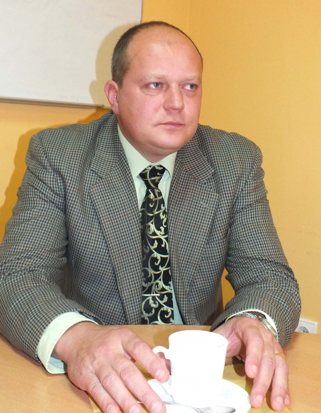 Rajono Kriminalinės policijos skyriaus viršininkas Rimvydas NARKEVIČIUS. A.Minkevičienės nuotr.