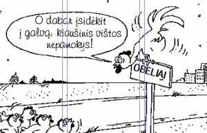 Smurtu prieš pavaldinę įtariamas direktorius neteko posto A.Janušonio piešinys.