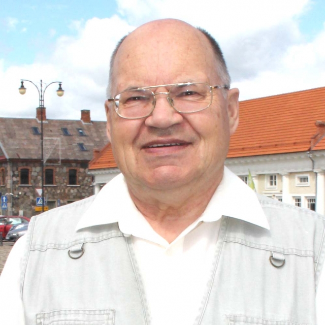 Rokiškio krašto garbės pilietis Venantas Mačiekus.  D. Zibolienės nuotr.