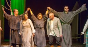 Spektaklio "Nebylys" scena. D.Zibolienės nuotr.