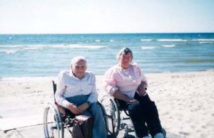 A. ir V. Čerškai mėgo ilsėtis pajūryje.