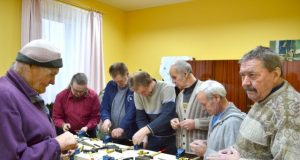 Edukacinių programų Obelių savarankiško gyvenimo namuose akimirka. J.Paukštienės nuotr.