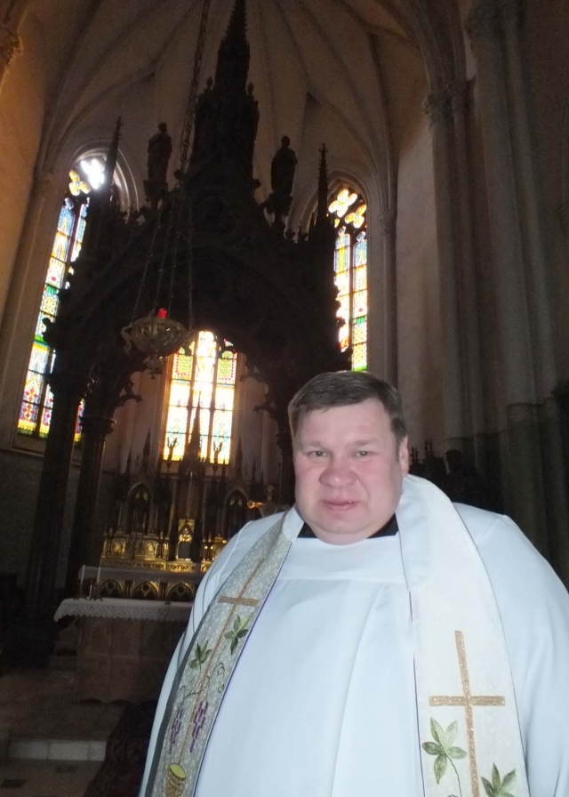 Rokiškio dekanato dekanas Eimutis Novikas. A. Minkevičienės nuotr.