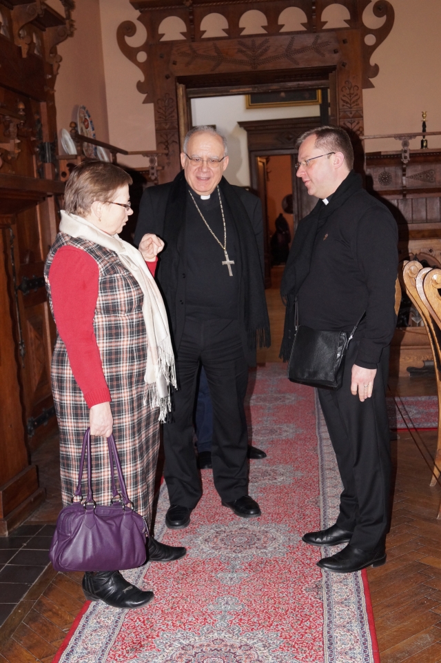 Susitikimo akimirka. Krašto muziejaus archyvo nuotr.