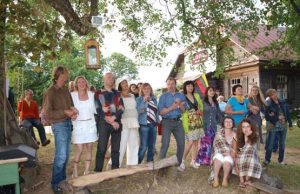 Pagulbio atlaiduose mūsų kraštiečiui Alfonsui Keliuočiui atminti dalyvavo daug rokiškėnų.