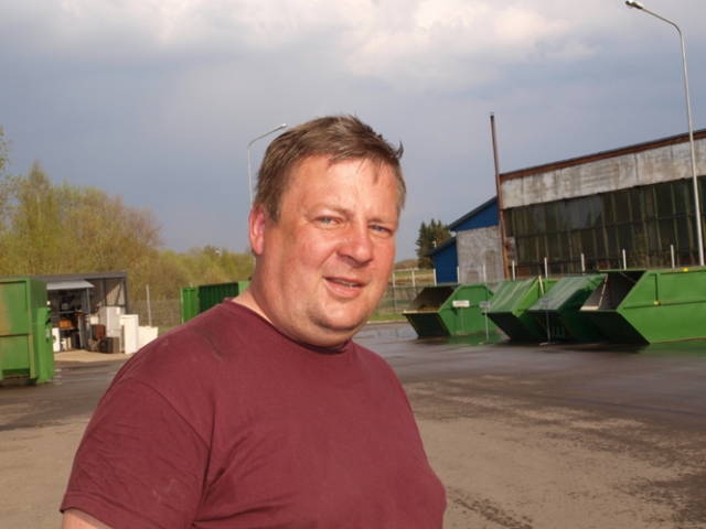 Atliekų priėmėjas Laimutis Palskys sakė