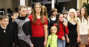 „Pandėlio balsiukai“ leidžiasi į Šiluvą. N.Byčkovskio nuotr.