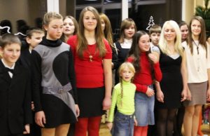 „Pandėlio balsiukai“ leidžiasi į Šiluvą. N.Byčkovskio nuotr.