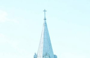 Vanduo sėmė bažnyčią Panemunio Švč. Mergelės Marijos bažnyčią buvo apsėmęs vanduo.