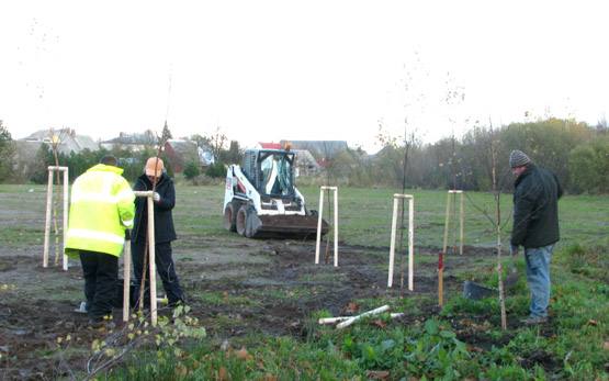 Šalia Rudolfo Lymano muzikos mokyklos formuojamas Muzikos skveras. N.Byčkovskio nuotr.