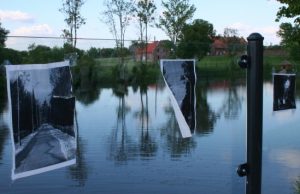 Tyzenhauzų alėjoje veikia nedidelė ekspozicija po atviru dangumi. D.Zibolienės nuotr.
