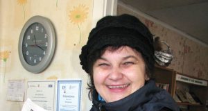 Antanašės kaimo paštininkė Milda Mažeikienė. N.Byčkovskio nuotr.